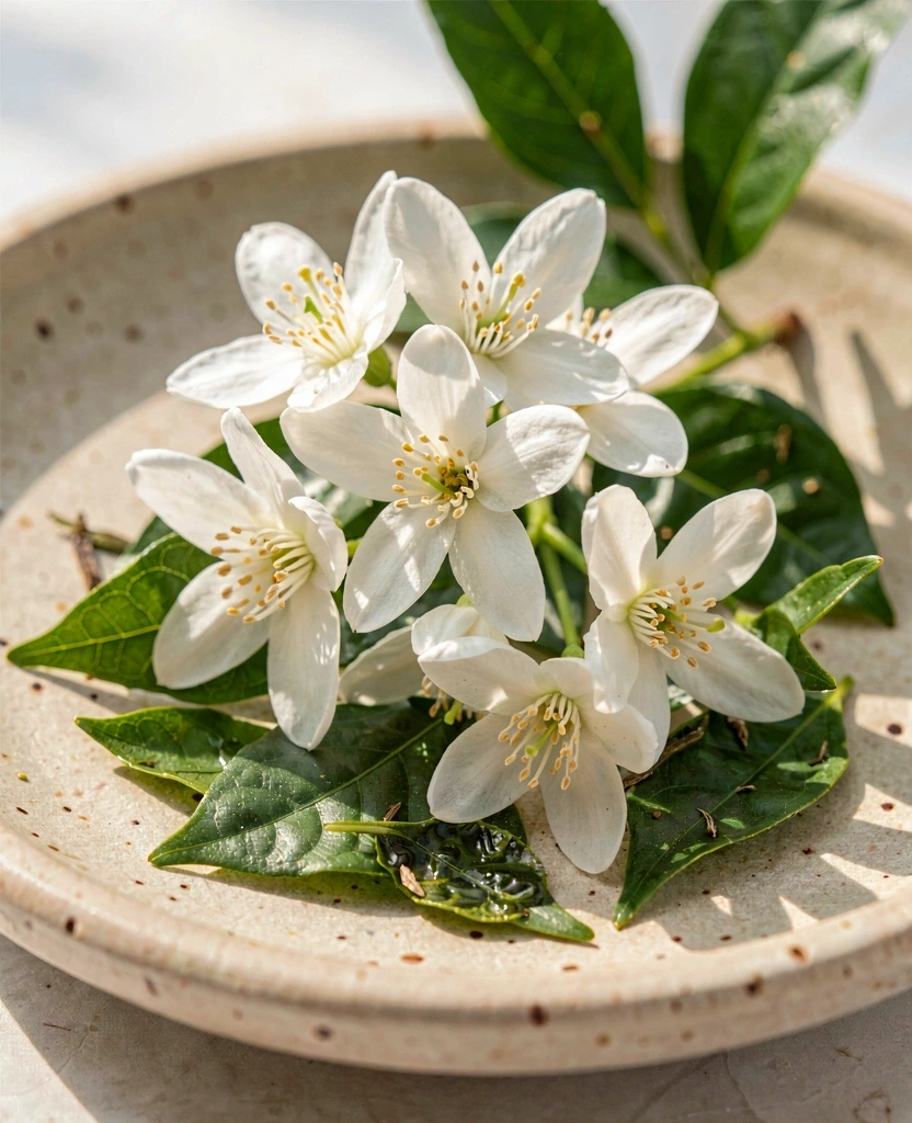 Botanical elements represent Naturalroutineguideqg