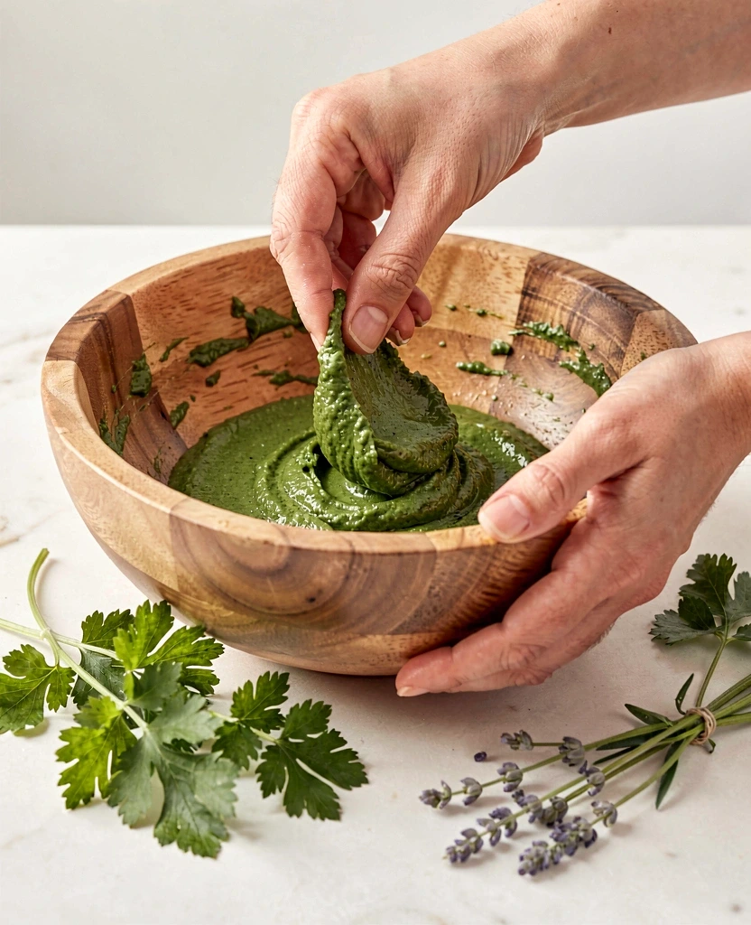 Manual preparation of botanical ingredients